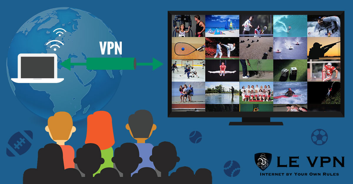 Using VPN to Watch Sports Online | VPN to Watch Sports | VPN to watch live sports | VPN for live sports streaming | Le VPN