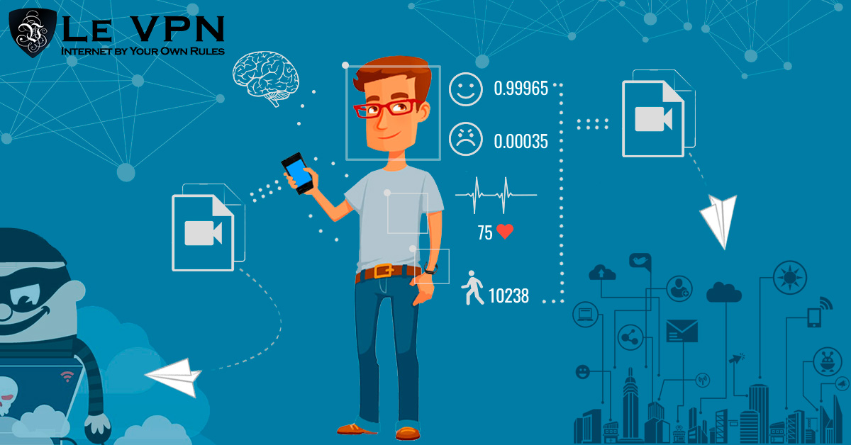 Data do. Companies collect data. Personal data graphic.