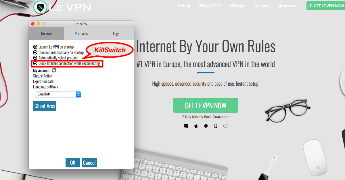 VPN Kill Switch: what is Kill Switch and why only use VPN with kill switch function?