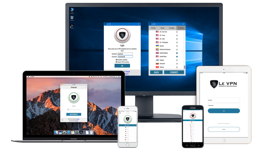 Install VPN on different platforms | Le VPN